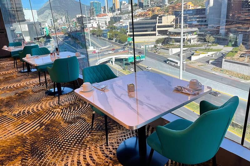 Hotel Safi Royal Luxury Metropolitan San Pedro Garza Garcia Esterno foto The interior of the restaurant